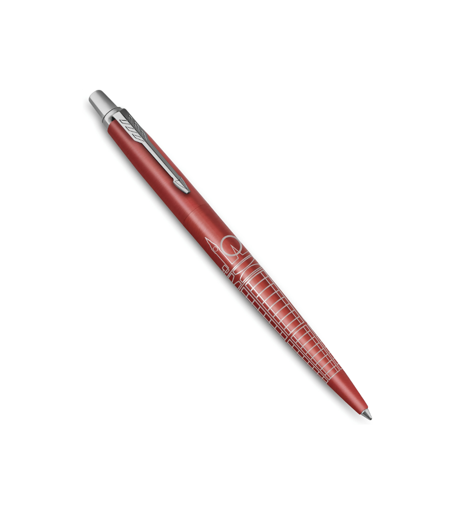 Penna a sfera a scatto Parker Jotter M Special Edition London . Inchiostro blu