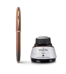 Stilografica Sheaffer 100 Coffee Edition inchiostro  con profumazione caffe'