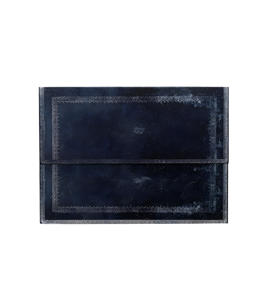 Paperblanks- Cartellina per documenti 32,5x23,5x0.5 cm. Macchia d'Inchiostro