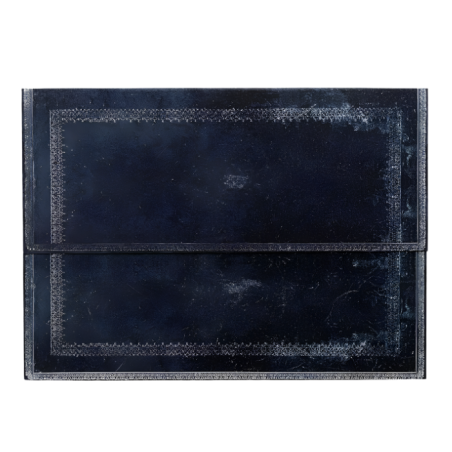 Paperblanks- Cartellina per documenti 32,5x23,5x0.5 cm. Macchia d'Inchiostro
