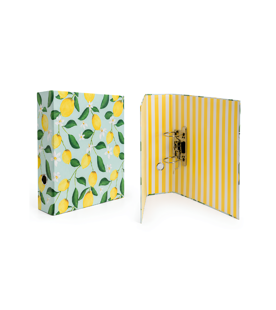 Raccoglitore 2 anelli  Design la dolce vita. Dorso 8 cm