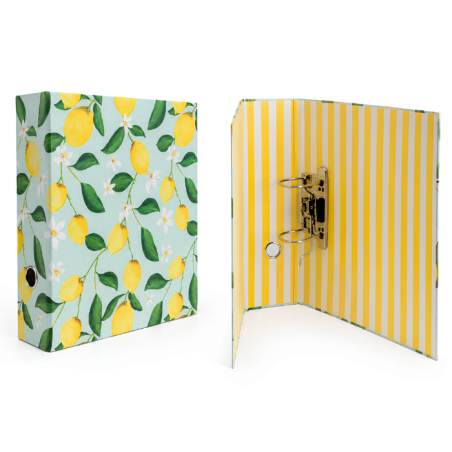 Raccoglitore 2 anelli  Design la dolce vita. Dorso 8 cm