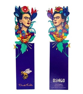Segnalibro pop-up realizzato con la tecnica del quilling.Frida Kahlo