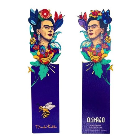 Segnalibro pop-up realizzato con la tecnica del quilling.Frida Kahlo