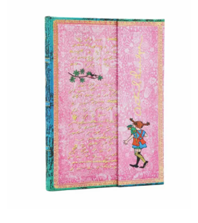 Taccuino rigido pagine a righe cm 13x18 - Pippi Calzelunghe - Paperblanks
