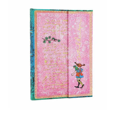 Taccuino rigido pagine a righe cm 13x18 - Pippi Calzelunghe - Paperblanks