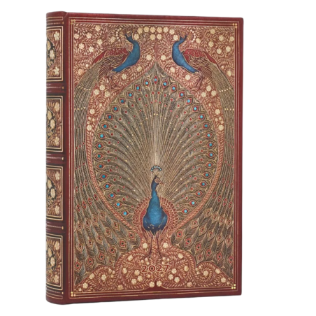 Agenda Giornaliera 2027 I Pavoni di Hafez Mini | Paperblanks