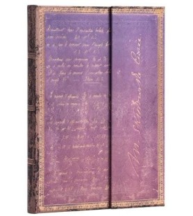Paperblanks- Taccuino pagina riga, copertina rigida ,cm 18x12- Marie Curie