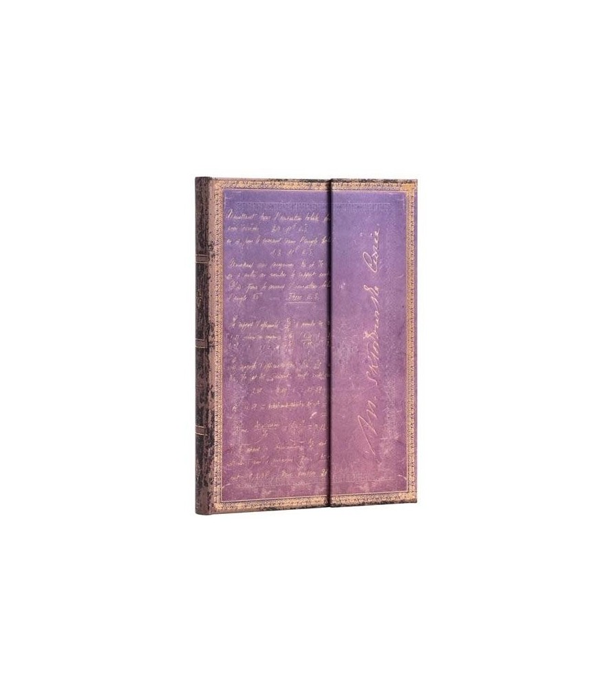 Paperblanks- Taccuino pagina riga, copertina rigida ,cm 18x12- Marie Curie
