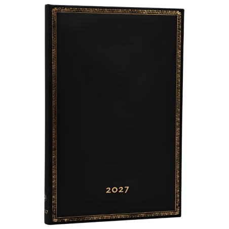 Agenda Settimanale 2027 Black Edition Midi | Paperblanks