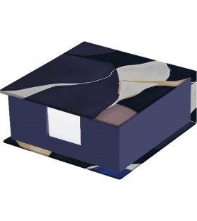 Blocchetto cubo - Iconic - Frammenti - 11x11x4,5 cm - Carta Clairefontaine Bianca