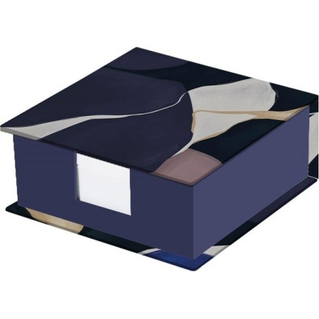 Blocchetto cubo - Iconic - Frammenti - 11x11x4,5 cm - Carta Clairefontaine Bianca