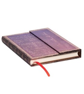 Paperblanks- Taccuino pagina riga, copertina rigida ,cm 18x12- Marie Curie
