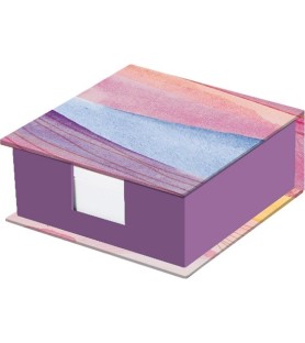 Blocchetto cubo - Iconic - Strate- 11x11x4,5 cm - Carta Clairefontaine Bianca