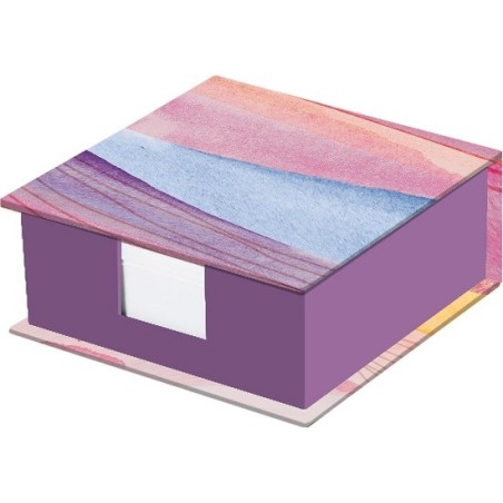 Blocchetto cubo - Iconic - Strate- 11x11x4,5 cm - Carta Clairefontaine Bianca