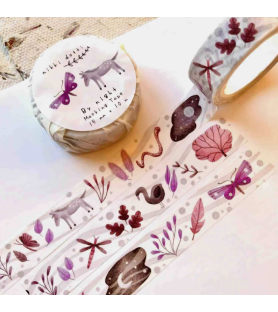 Nastro washi « By Night ». Dim. 10 metri per 1.5 cm