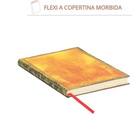 Paperblanks-Diario taccuino 12x18cm righe - Flexi - Ochre