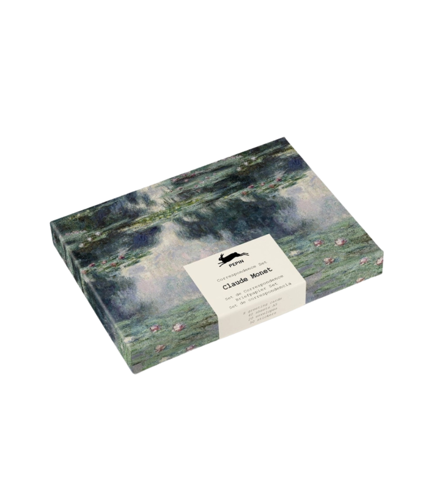 Carta da lettere Monet Ninfee con buste e adesivi | Pepin Press