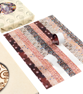 Set Etichette Adesivi e Washi Tape Klimt | Pepin Press
