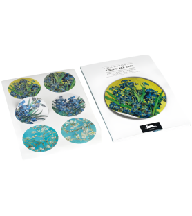 Quaderno di etichette e nastri adesivi Vincent Van Gogh | Pepin Press | Muse di Carta