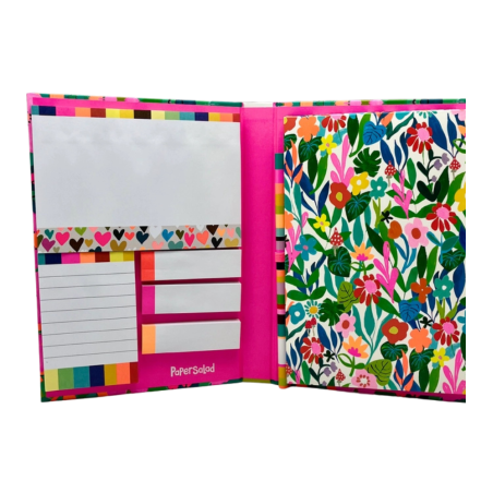 PaperSalad - Set di Note Adesive con Taccuino A5 e Matita | Muse di Carta