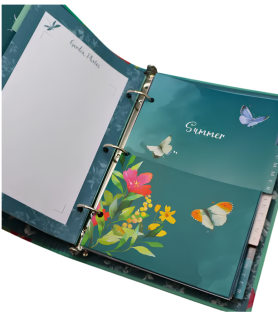Planner A5 ad Anelli "Il Giardino" | The Great British Card Company