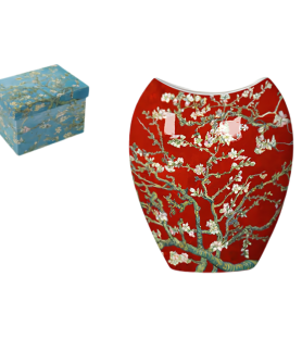 Vaso Van Gogh Mandorlo in Fiore rosso H 25 cm | Socadis