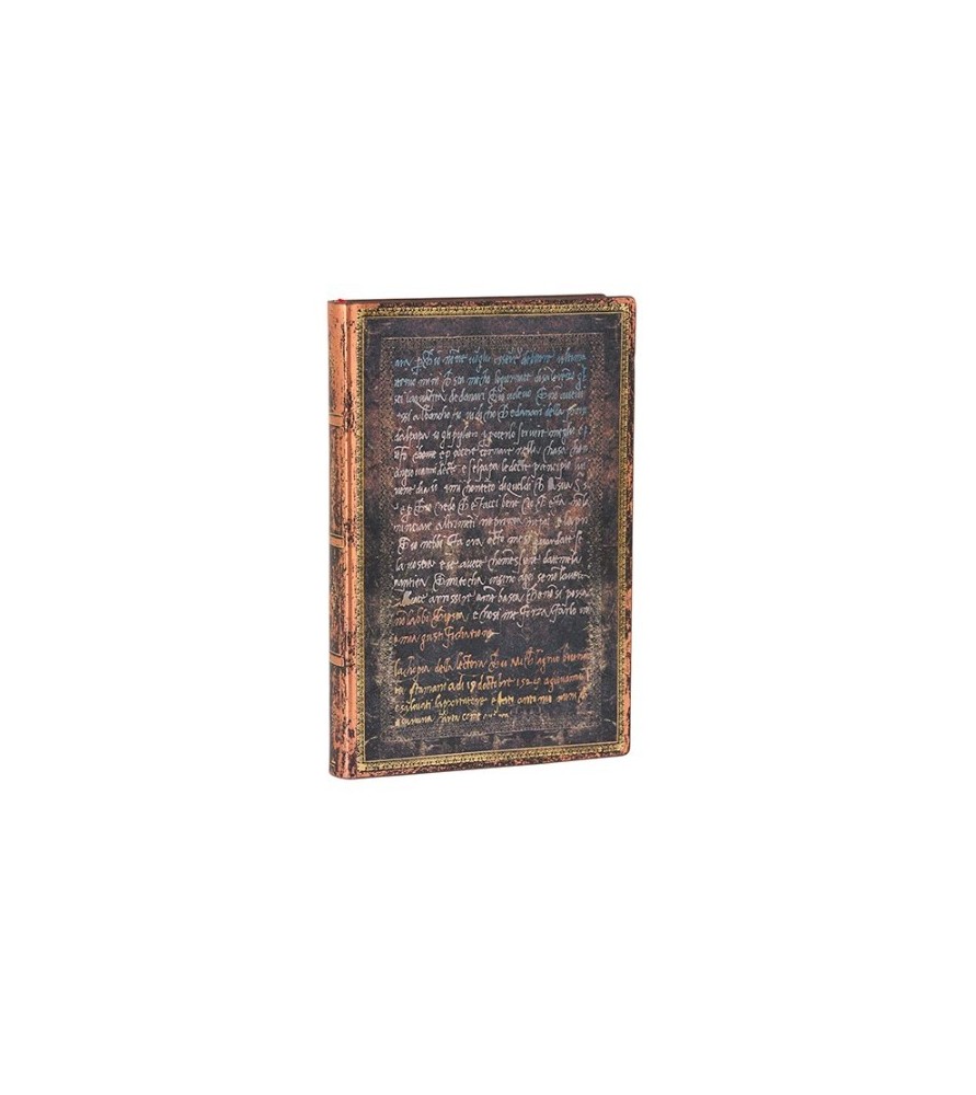 Taccuino rigido pagine a righe cm 9x12 - Linea Michelangelo - Paperblanks