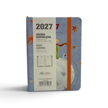 Agenda Giornaliera 2027 Kartos Il Piccolo Principe 15x21 | Muse di Carta