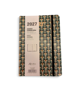 Agenda Giornaliera 2027 Kartos Fish Scale 15x21 | Muse di Carta