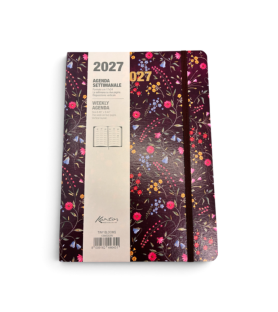 Agenda Settimanale 2027 Kartos Tiny Blooms 17x24 | Muse di Carta