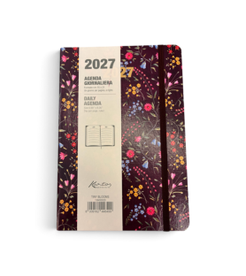 Agenda Giornaliera 2027 Kartos Tiny Blooms 15x21 | Muse di Carta