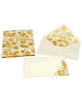 Set Carta da Lettera Kartos Cipro 19x25 cm con Buste