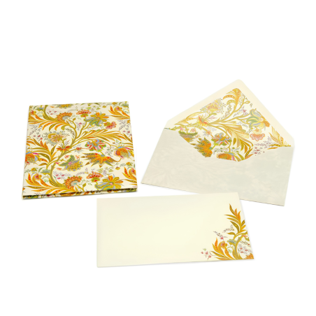 Set Carta da Lettera Kartos Cipro 19x25 cm con Buste