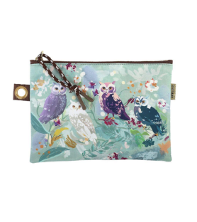 Bustina Pochette Astuccio Artebene Owls Gufi | Muse di Carta