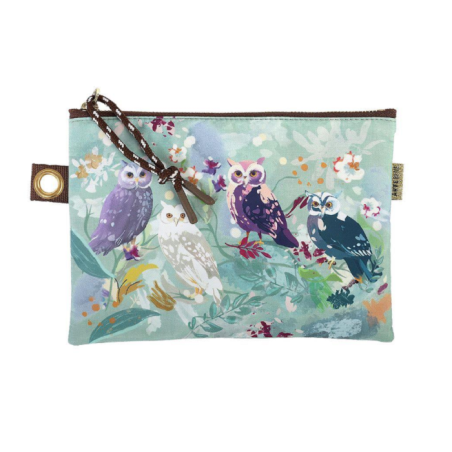 Bustina Pochette Astuccio Artebene Owls Gufi | Muse di Carta