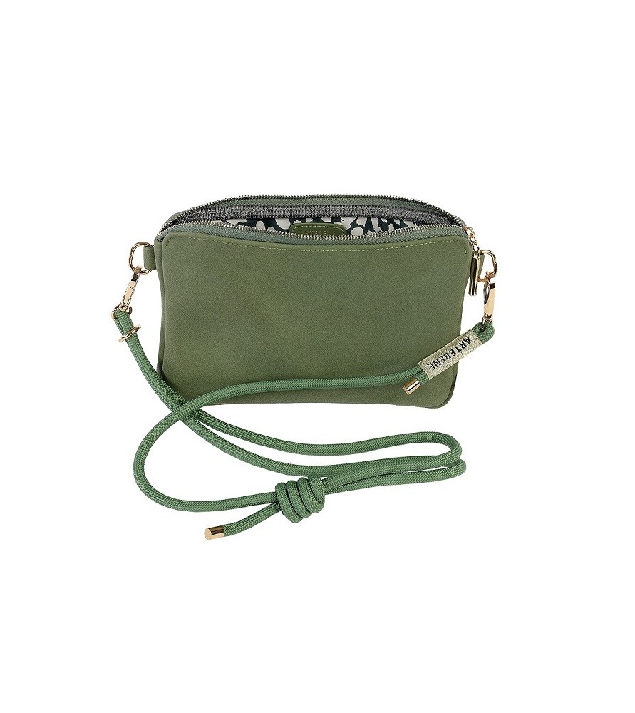 Borsa Tracolla e Clutch MAJOIE Salvia Soft | Muse di Carta