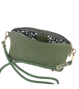 Borsa Tracolla e Clutch MAJOIE Salvia Soft | Muse di Carta