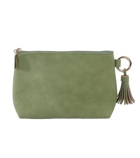 Pochette Trousse MAJOIE Artebene Verde Salvia | Muse di Carta