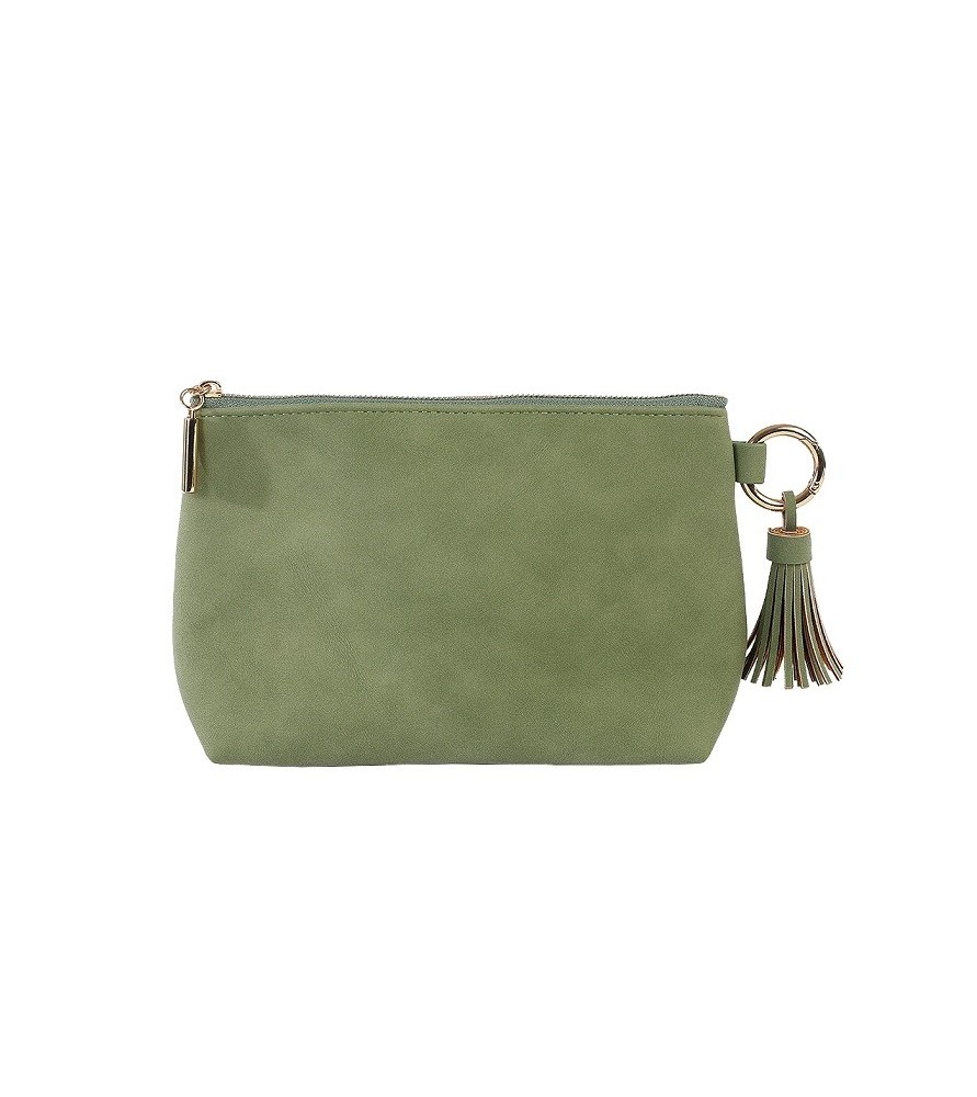 Pochette Trousse MAJOIE Artebene Verde Salvia | Muse di Carta
