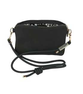 Borsa Tracolla e Clutch MAJOIE  Nero Soft | Muse di Carta
