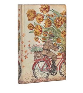 Paperblanks-Taccuino mini 9 x 12 cm-  righe-Flexi- Primavera olandese