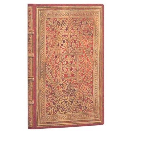 Paperblanks-Diario a righe non datato. 9 x 14cm -176pag. Sentiero dorato
