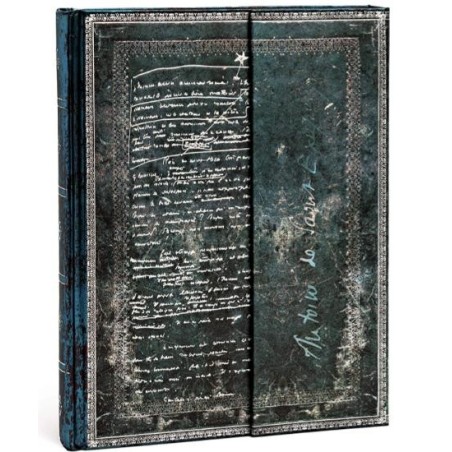 Taccuino rigido18x24 cm carta neutra avorio,chiusura magnetica,carta avorio-Saint exupery- Paperblanks