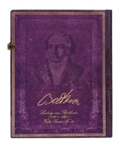 Taccuino  18x23cm 250º ANNIVERSARIO DELLA NASCITA DI BEETHOVEN. Paperblanks