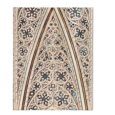 Paperblanks-Taccuino a righe 18x24 cm-Chiusura magnetica-Volta del Duomo di Milano