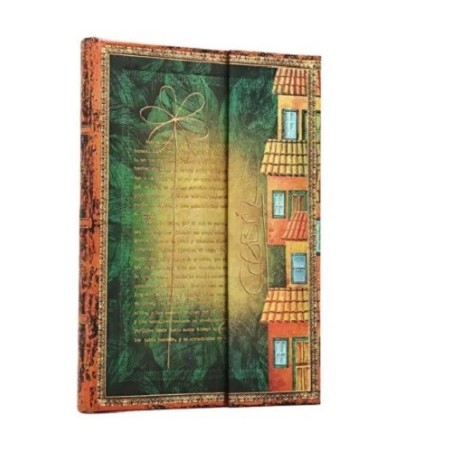 Paperblanks. Taccuino copertina rigida, interno a righe,. cm 18x24 -  García Márquez, Cent'anni di solitudine