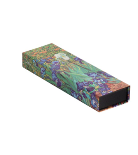 Paperblanks, Astuccio porta penne, porta oggetti, multiuso. Van Gogh, Iris