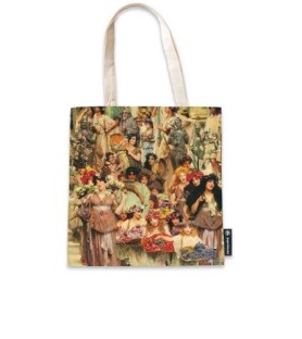 Paperblanks- -Borsa in tela 38x38x9 cm- Lawrence alma-Tadema