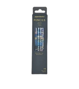 Paperblanks- Set 4 matite da collezione Monet, Ninfee